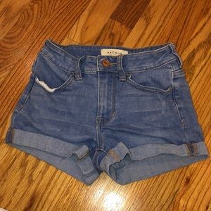 Pac Sun Light Denim Shorts